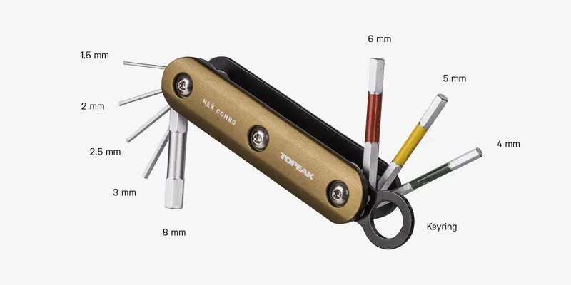 Topeak Hex Combo - Allen Key Multitool-1